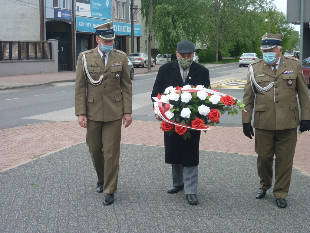 ZOR RP upamiętnił 85 rocznicę śmierci Marszałka Piłsudskiego  w Nowym Dworze Mazowieckim
