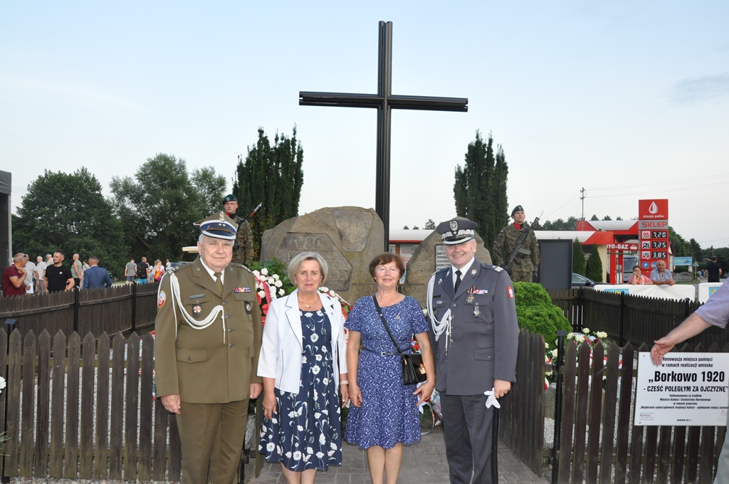 Delegacja ZOR RP uczestniczyła w obchodach 102. rocznicy Bitwy nad Wkrą  w Borkowie (Gmina Nasielsk)