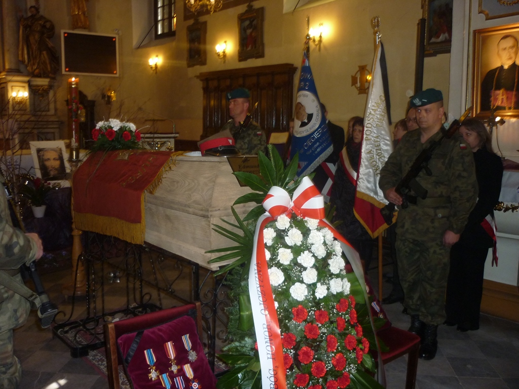 Pogrzeb E. Krawczyka