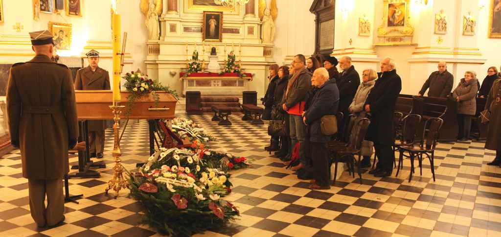 Pogrzeb por. Marii Dybaczewskiej