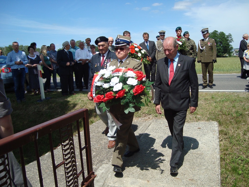 Uroczystości ku czci żołnierzy niezłomnych w Popowie Borowym w Gminie Nasielsk