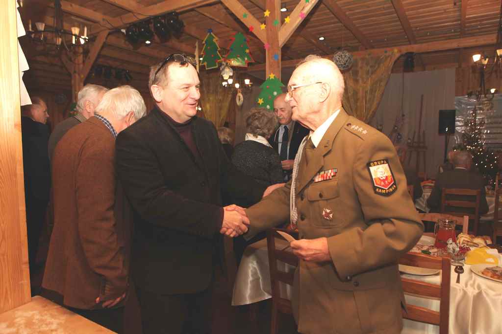 Noworoczne spotkanie kombatantów w Powiecie Warszawskim Zachodnim