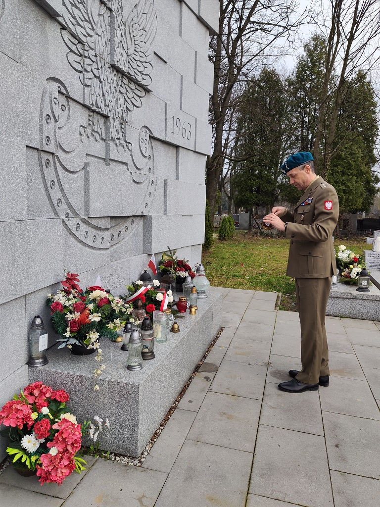 Prezes Okręgu Małopolskiego ZOR RP oddał hołd Żołnierzom Wyklętym