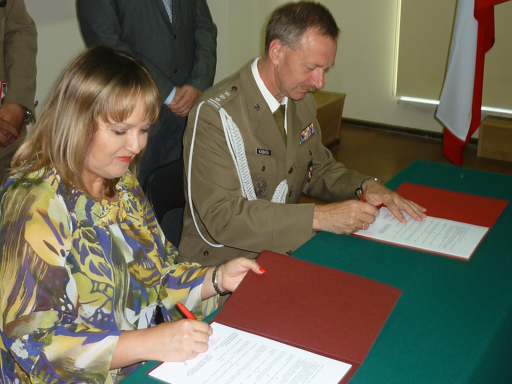 Porozumienie o współpracy pomiędzy ZOR RP a „Ekonomikiem” w Tarnowskich Górach