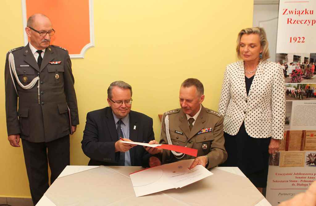 Porozumienie o współpracy Związku Oficerów Rezerwy RP z Fundacją „Wspólnota Andersa” 