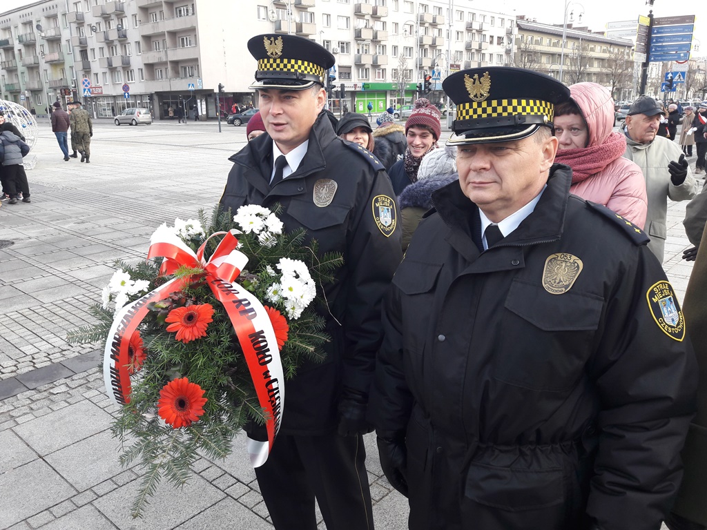 Koło ZOR RP w Częstochowie na obchodach urodzin Marszałka Piłsudskiego