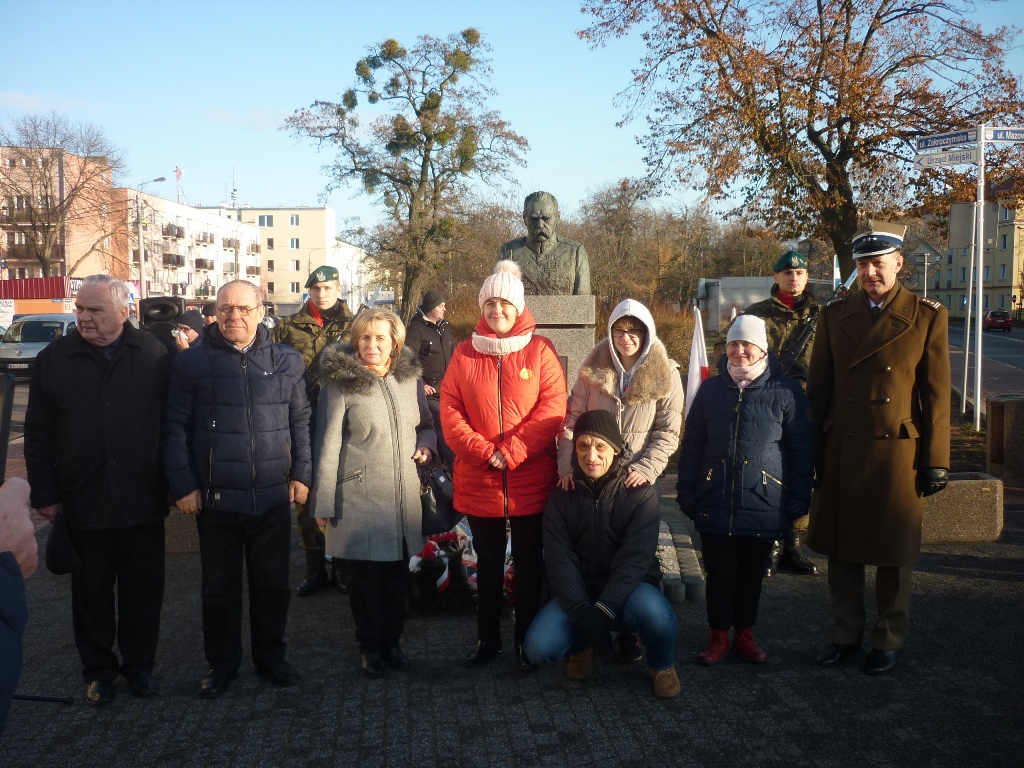 Obchody 151 rocznicy urodzin Marszałka Józefa Piłsudskiego w Nowym Dworze Mazowieckim