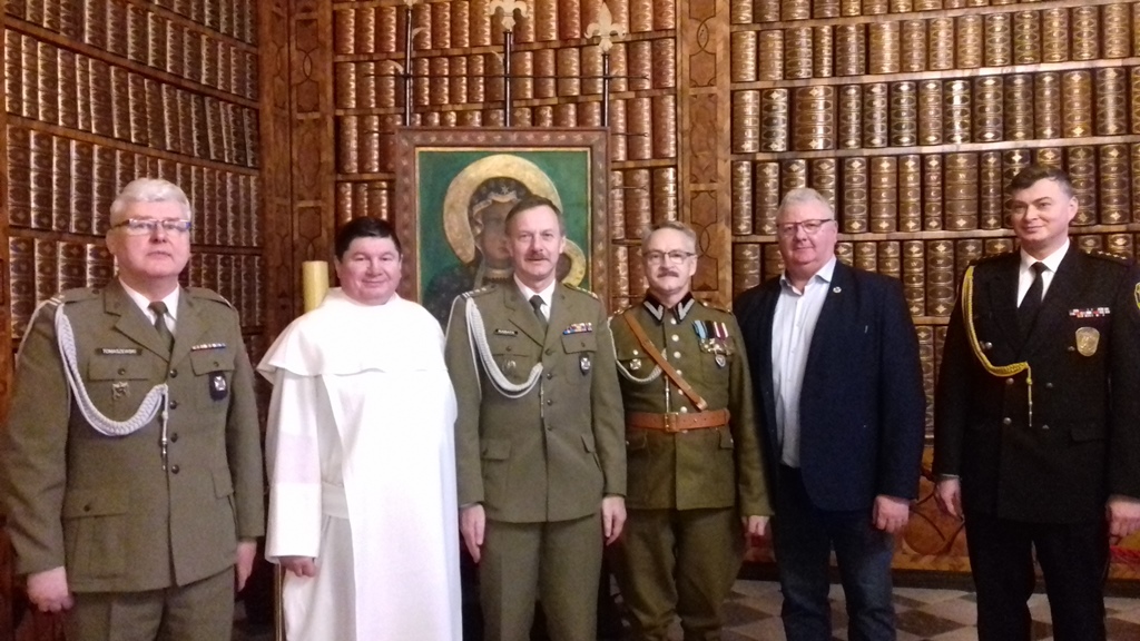 Prezes ZG ZOR RP oraz członkowie Okręgu Śląskiego ZOR RP z wizytą na Jasnej Górze i  w Urzędzie Miasta w Częstochowie