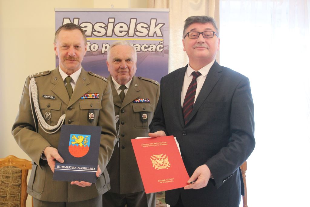 Porozumienie o współpracy Związku Oficerów Rezerwy RP z Gminą Nasielsk 