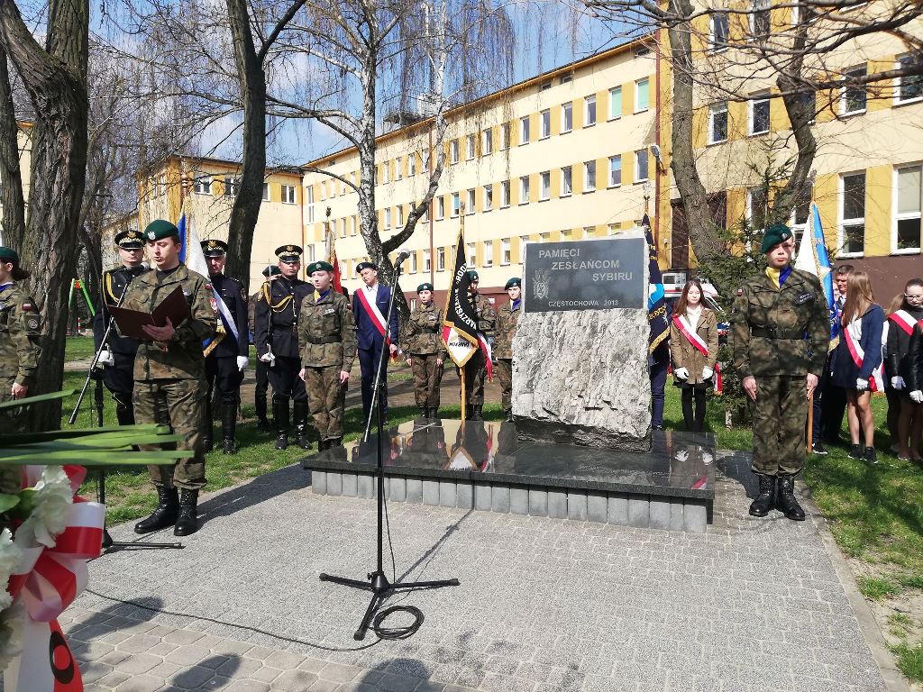 Uroczystości w 79 rocznicę zsyłek na Sybir w Częstochowie