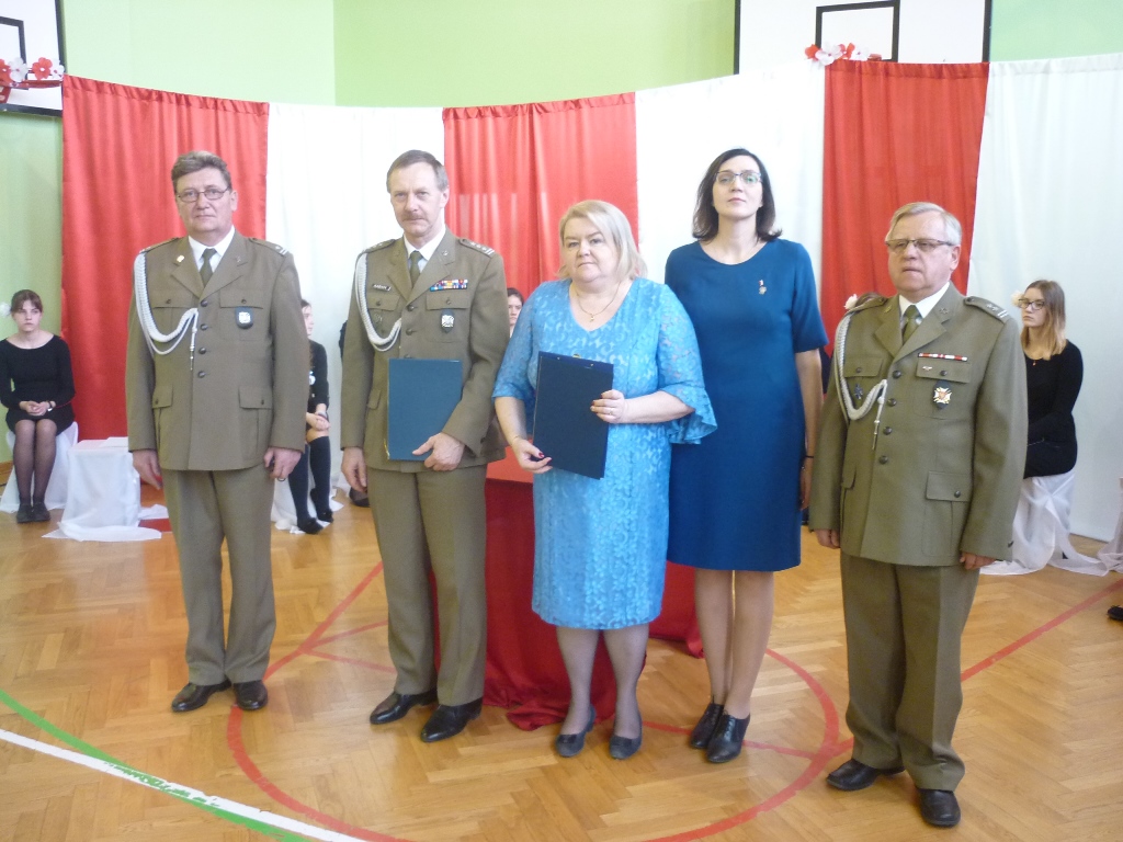 Porozumienie o współpracy Związku Oficerów Rezerwy RP z Publiczną Szkołą Podstawową w Wykrocie k. Myszyńca