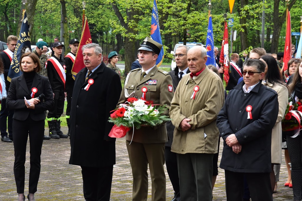 Uroczystości z okazji 228 rocznicy uchwalenia Konstytucji 3 Maja  w Zawierciu