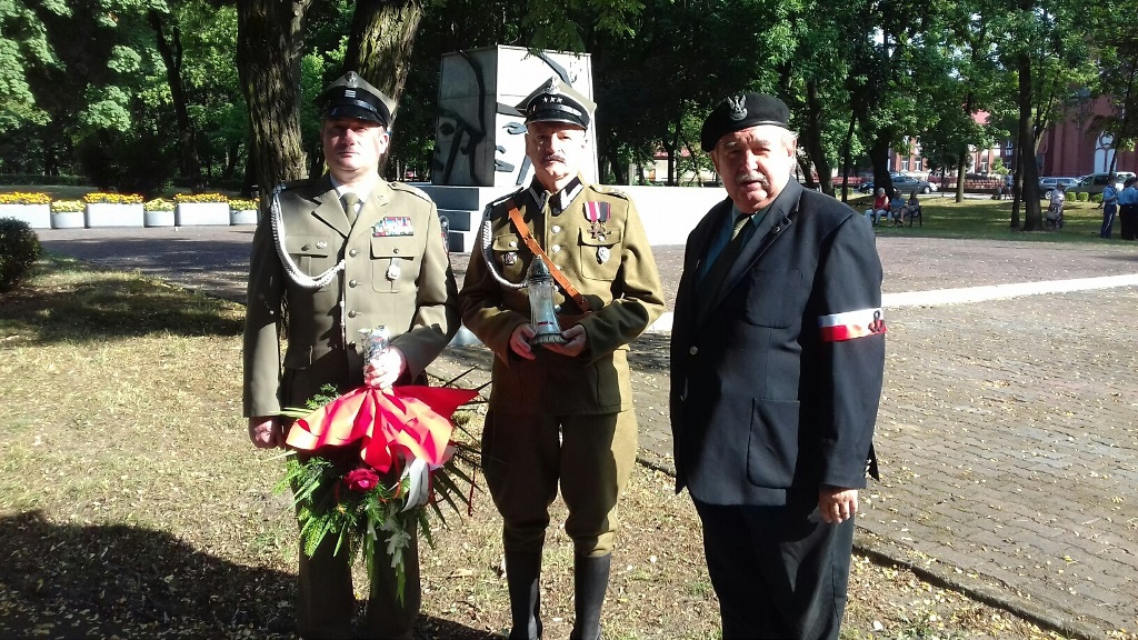 Uroczystości w 75 rocznicę wybuchu Powstania Warszawskiego w Zawierciu