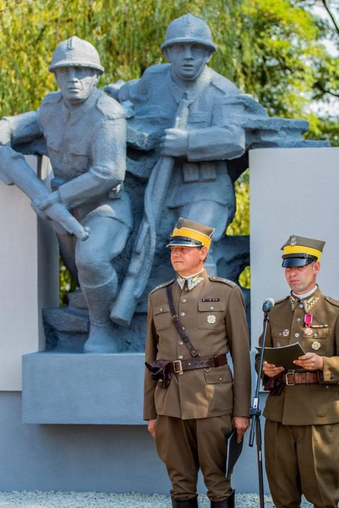 Obchody wybuchu II wojny światowej w Woźnikach w Województwie Śląskim