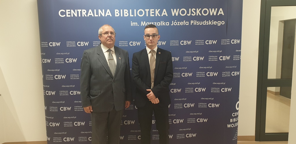 Udział przedstawicieli ZOR RP w sympozjum naukowym ,,100-lecie Służby Nurków w Polskiej Marynarce Wojennej” w Centralnej Bibliotece Wojskowej