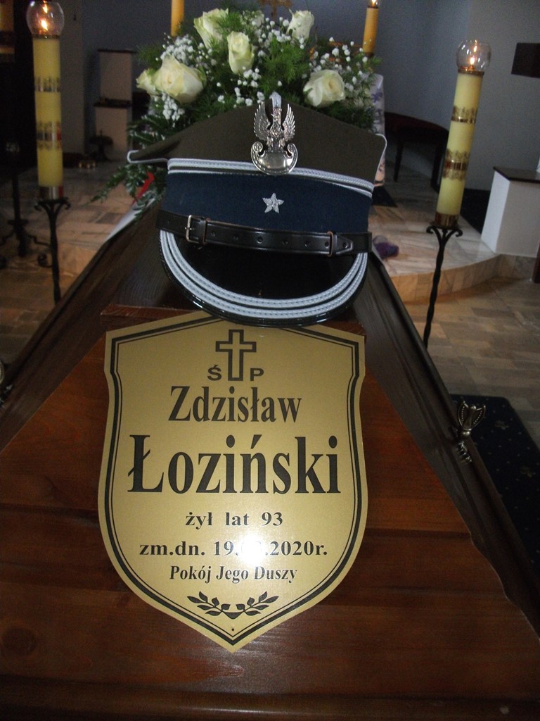 Członkowie Okręgu Lubelskiego ZOR RP pożegnali 93 - letniego kombatanta  śp. mjr. Zdzisława Łozińskiego