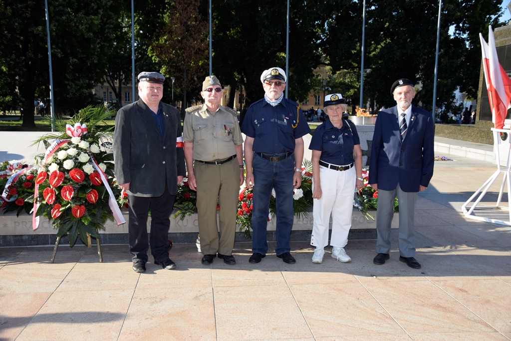 Okręg Lubelski ZOR RP na obchodach 76. rocznicy  wybuchu Powstania Warszawskiego w Lublinie