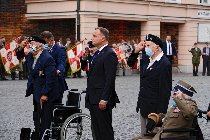 ZOR RP na obchodach 76 rocznicy wybuchu Powstania Warszawskiego  w Warszawie