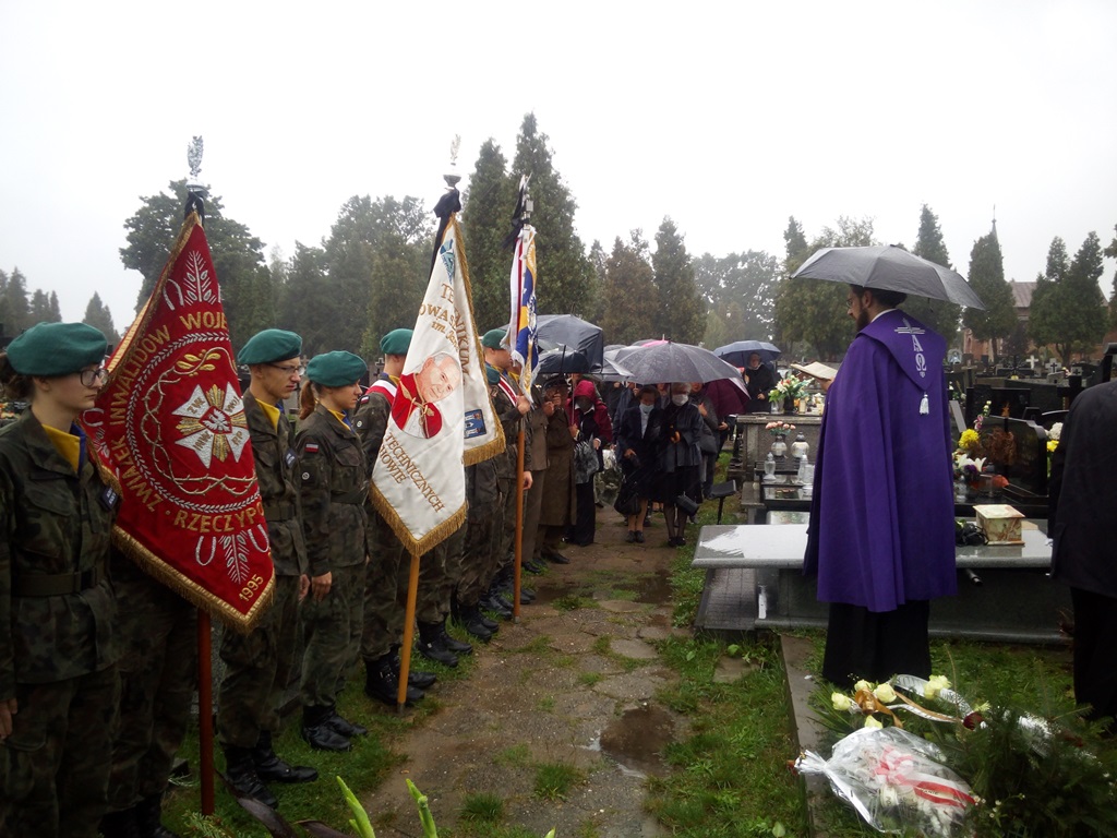 Pogrzeb śp. kpt. Tadeusza Muszyńskiego – 92 – letniego kombatanta z Częstochowy