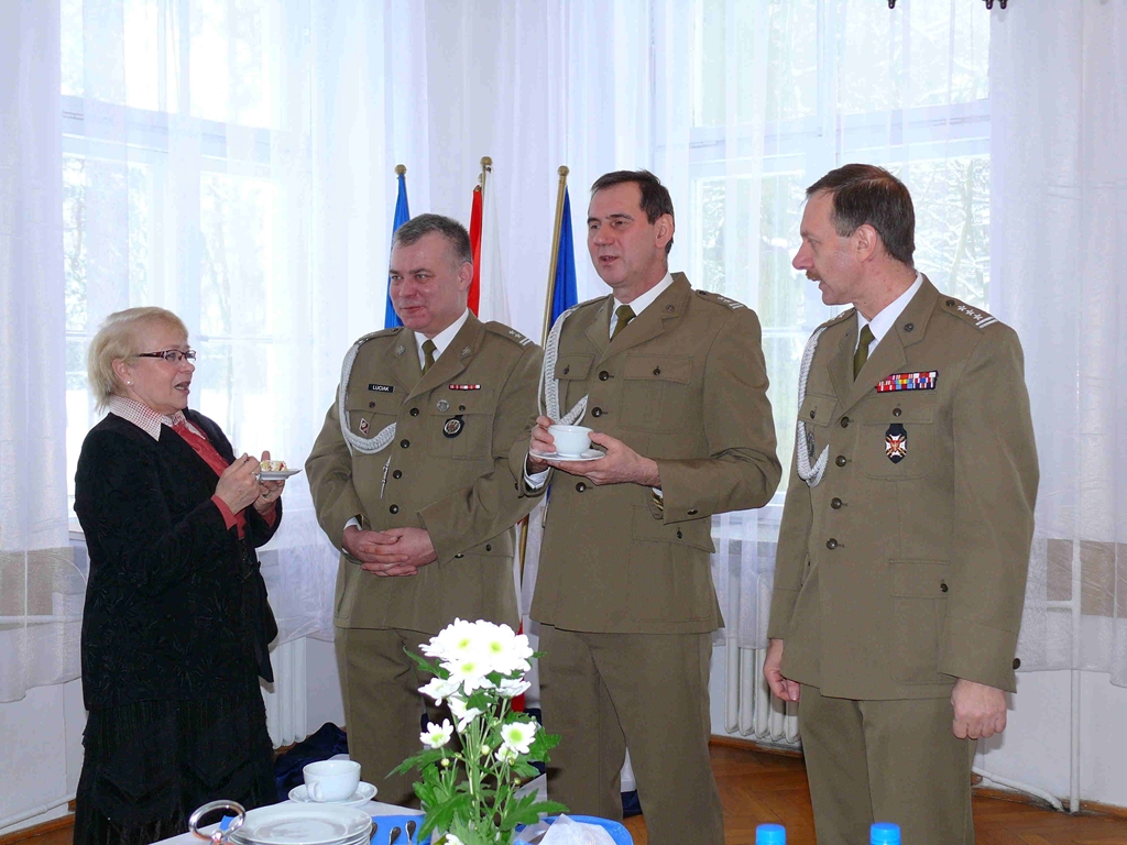 Delegacja ZOR RP na uroczystości powitania 3 Brygady Rakietowej w Sochaczewie