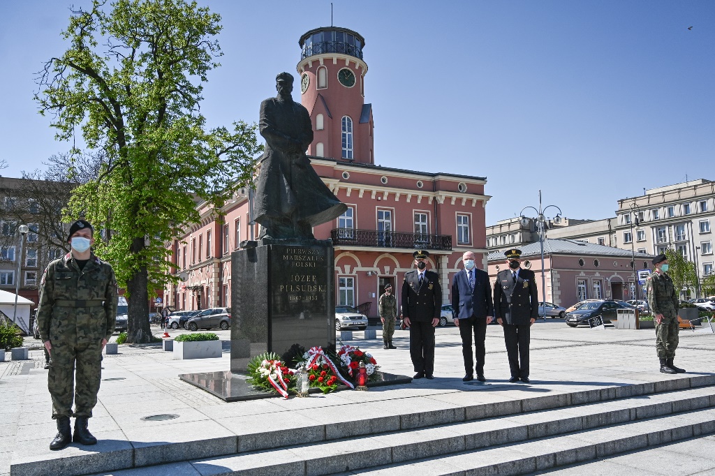 Obchody 86. rocznicy śmierci Marszałka Józefa Piłsudskiego w Częstochowie