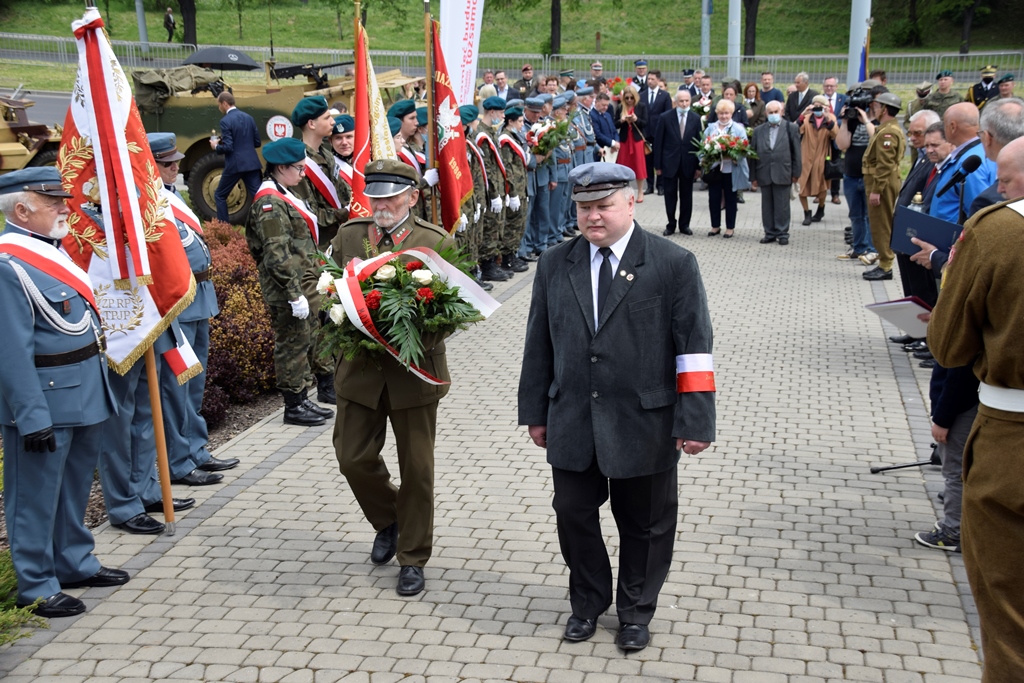 Obchody 77. rocznicy zdobycia Monte Cassino  w Lublinie z udziałem Okręgu Lubelskiego ZOR RP
