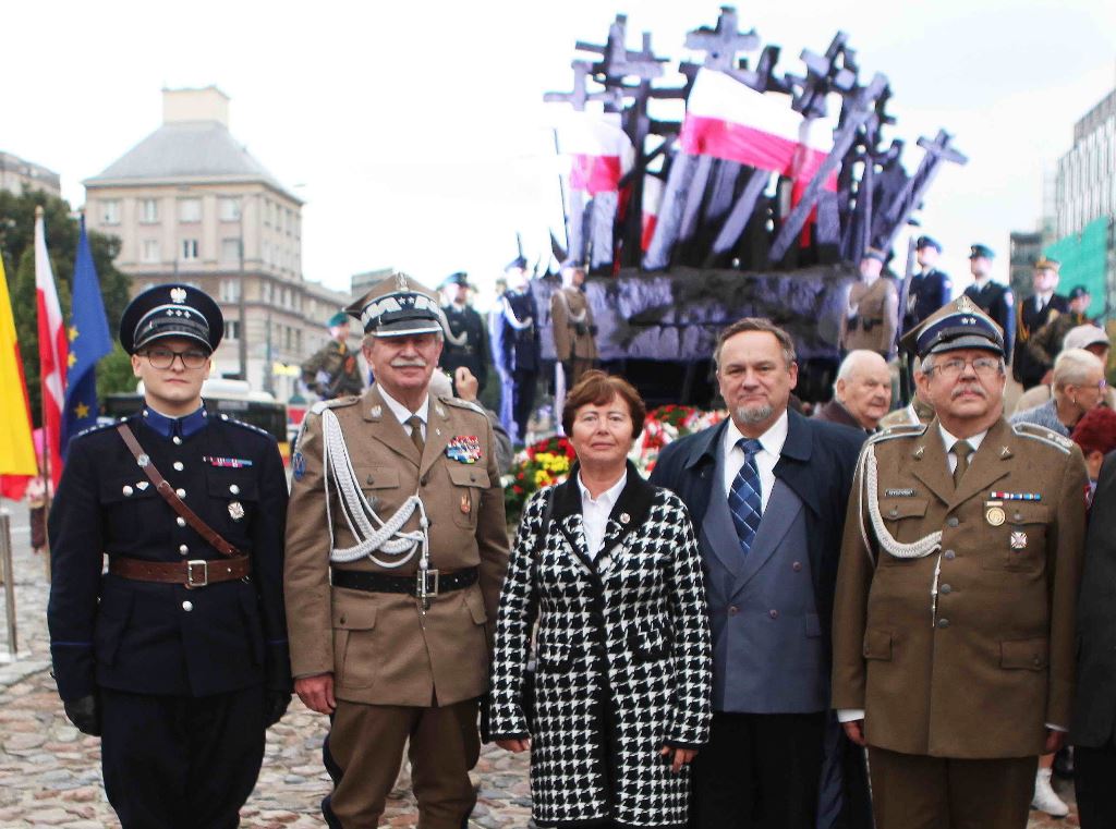 ZOR RP na uroczystości w Warszawie upamiętniającej  82. rocznicę agresji sowieckiej na Polskę