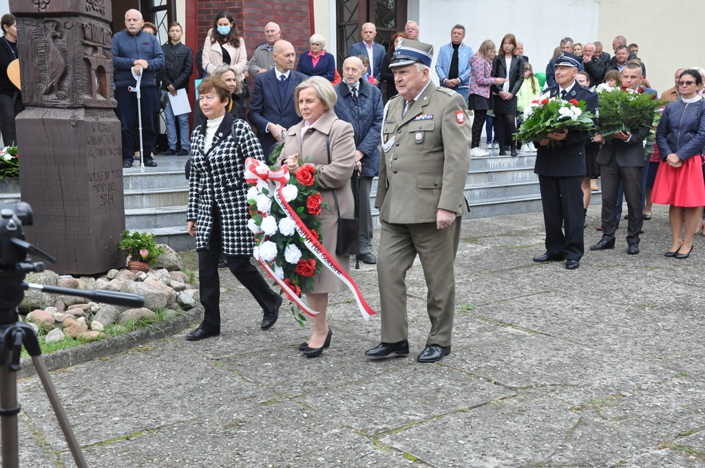 Uroczystości w 82. rocznicę bitwy pod Górkami w Puszczy Kampinoskiej