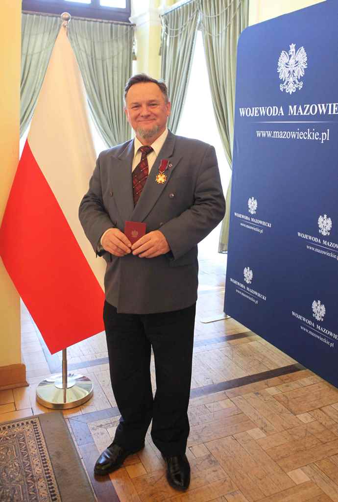 Wiceprezes ZG ZOR RP Marcin Łada odznaczony Złotym Krzyżem Zasługi
