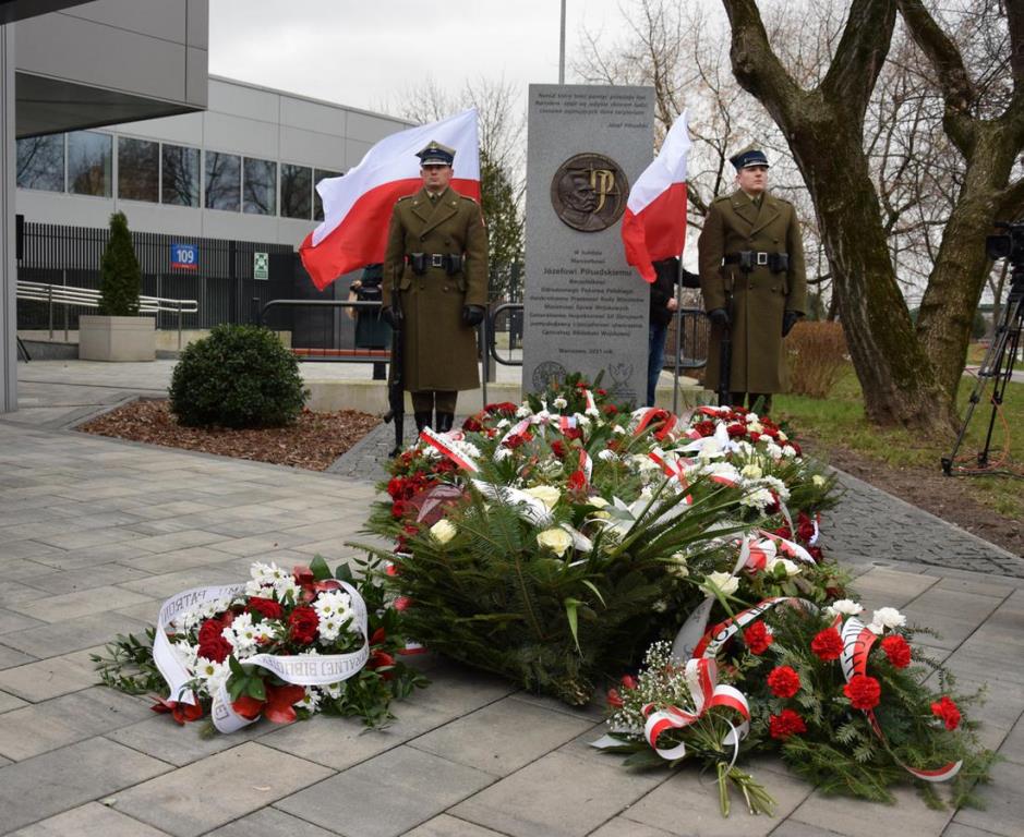 ZOR RP na obchodach 154. rocznicy urodzin Marszałka Józefa Piłsudskiego  w Centralnej Bibliotece Wojskowej w Warszawie