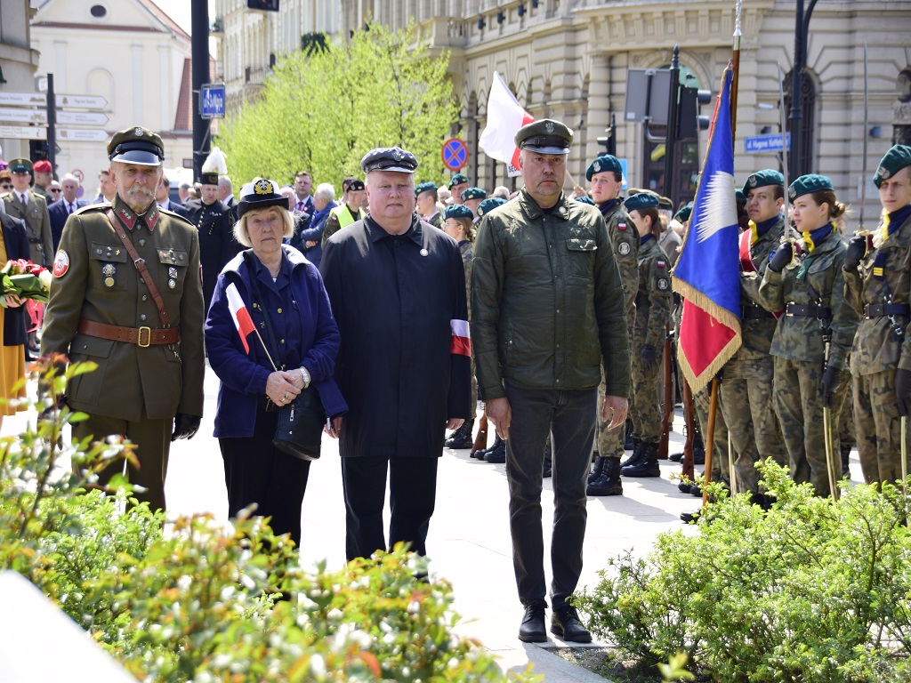 Okręg Lubelski  ZOR RP i Związek Piłsudczyków uczcili 231. rocznicę uchwalenia Konstytucji  3 Maja