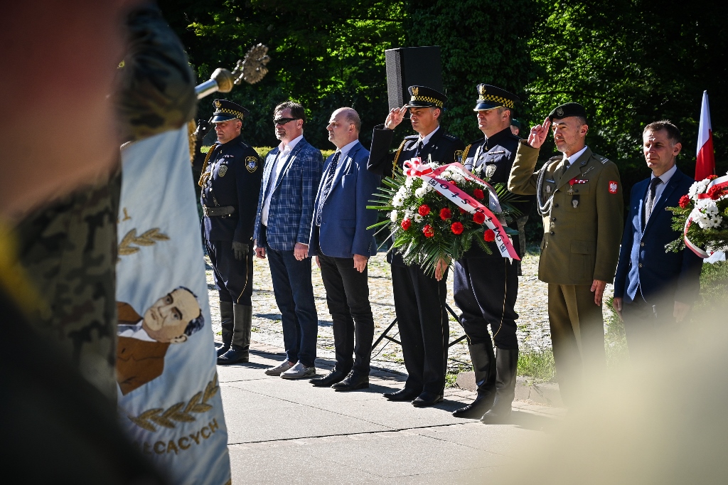 Obchody 78. rocznicy bitwy o Monte Cassino w Częstochowie z udziałem  częstochowskiego Koła ZOR RP