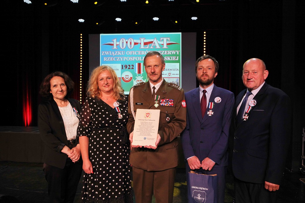 Listy gratulacyjne z okazji obchodów jubileuszu 100 - lecia Związku Oficerów Rezerwy Rzeczypospolitej Polskiej