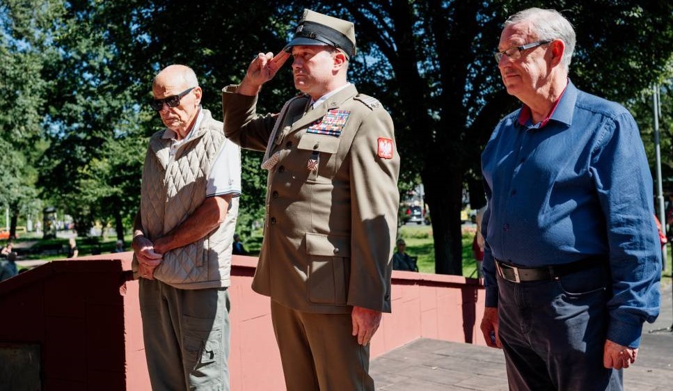 Udział członków Okręgu Śląskiego ZOR RP w uroczystościach upamiętniających  83. rocznicę wybuchu II wojny światowej zorganizowanych w Zawierciu
