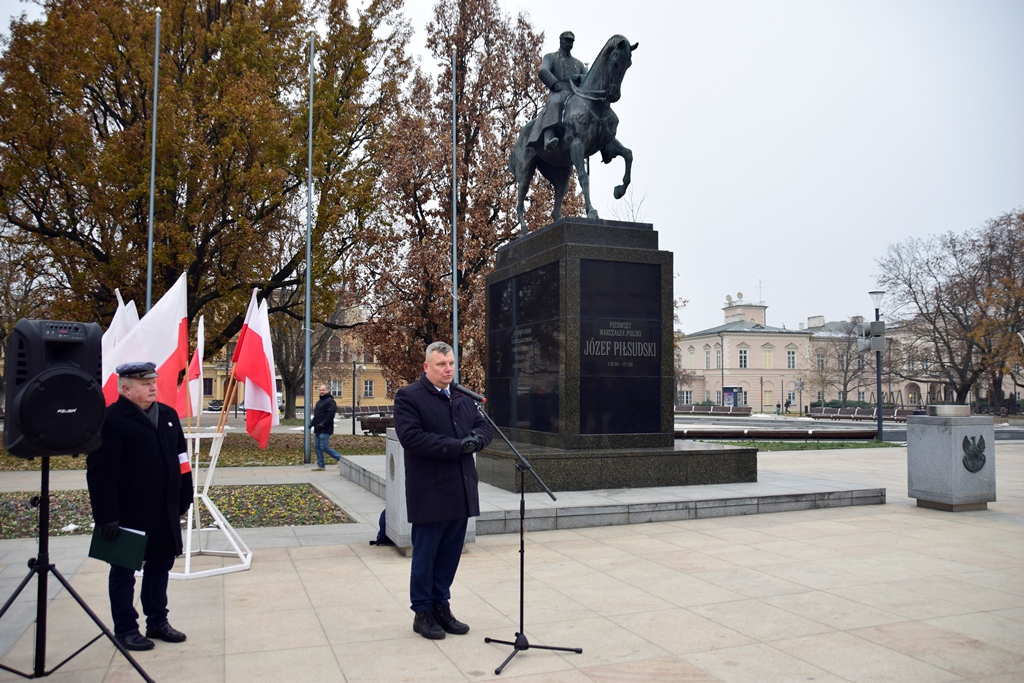 Okręg Lubelski ZOR RP współorganizatorem uroczystości w Lublinie, w 155. rocznicę urodzin Marszałka Józefa Piłsudskiego