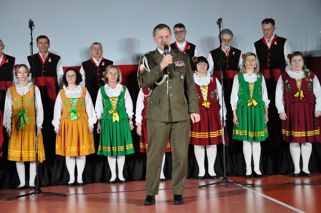 Koncert w hołdzie Żołnierzom Wyklętym w Nowym Dworze Mazowieckim przy wsparciu Związku Oficerów Rezerwy RP