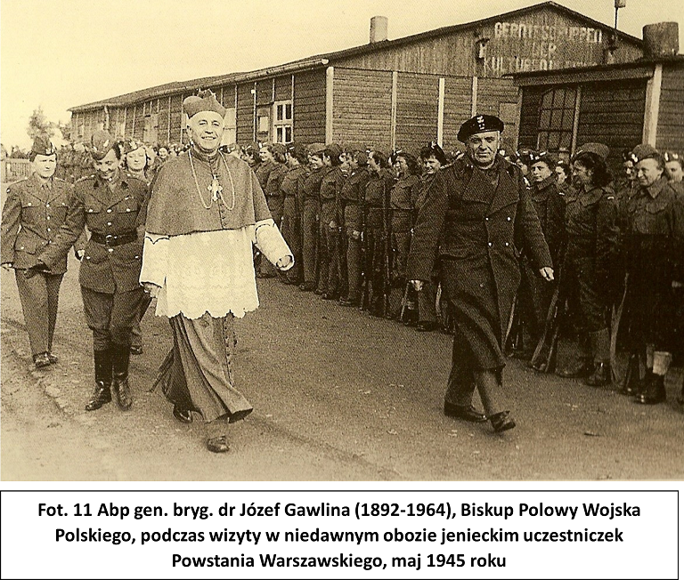 Abp gen. dyw. dr Józef Feliks Gawlina, niezwykły Biskup Polowy WP i Protektor Emigracji Polskiej