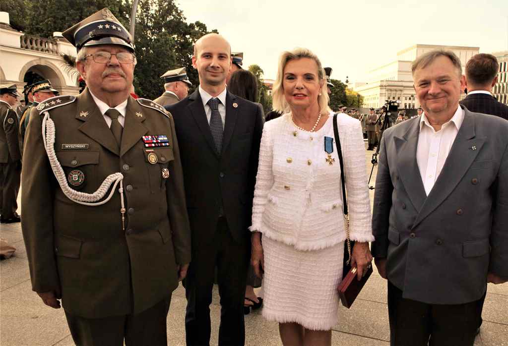 Przedstawiciele ZOR RP na Apelu Chwały Oręża Polskiego przy Grobie Nieznanego Żołnierza w Warszawie
