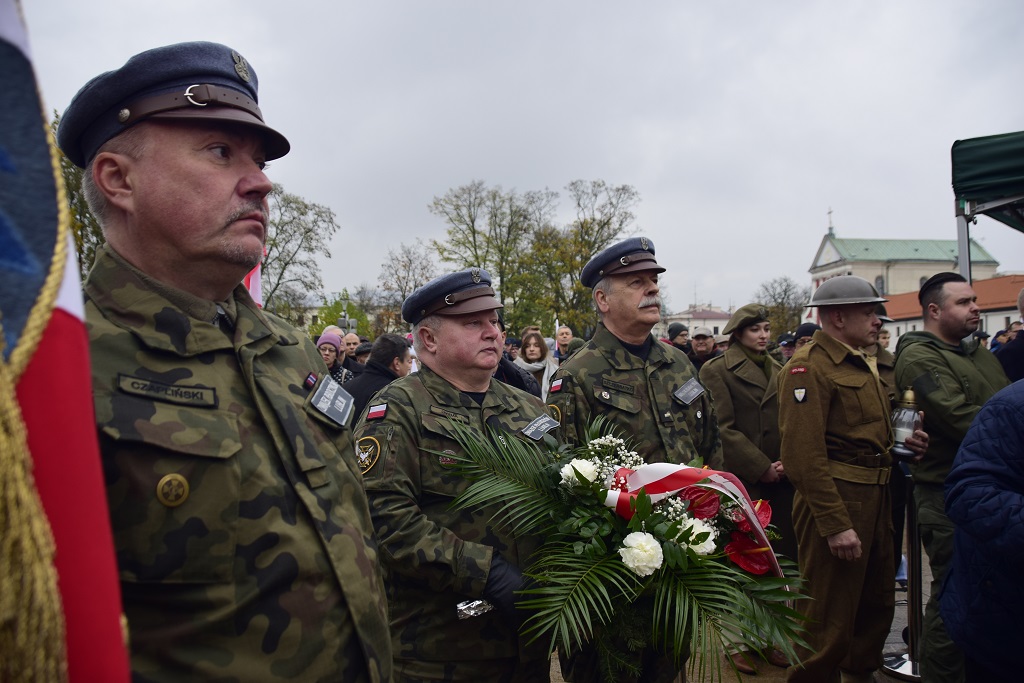 Obchody Narodowego Święta Niepodległości w Lublinie z udziałem członków Koła nr 1 ZOR RP w Lublinie