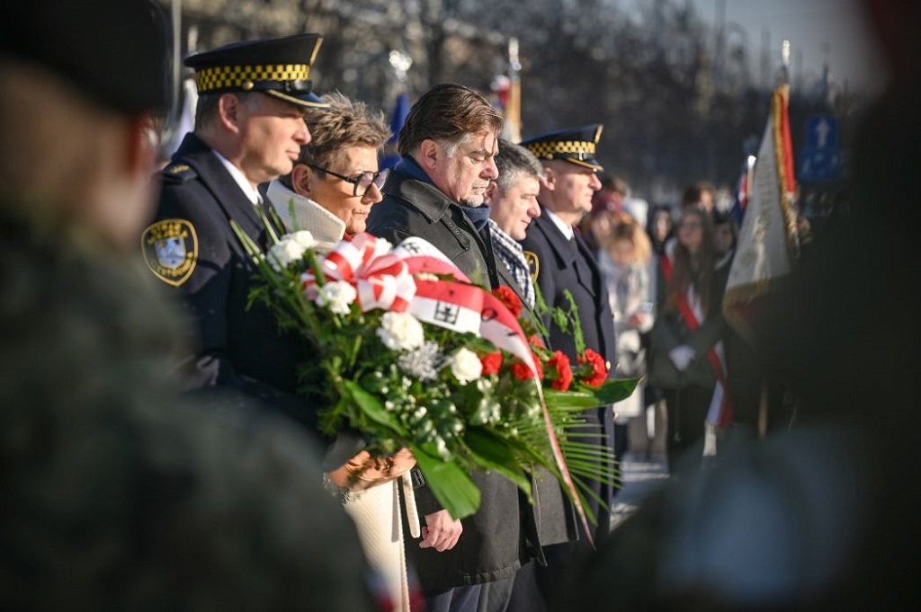 Koło ZOR RP w Częstochowie upamiętniło 156. rocznicę urodzin Marszałka J. Piłsudskiego