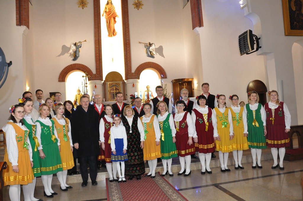 Koncert kolęd i pastorałek Zespołu „Soli Deo” w kościele na „Osiedlu Młodych” w Nowym Dworze Mazowieckim
