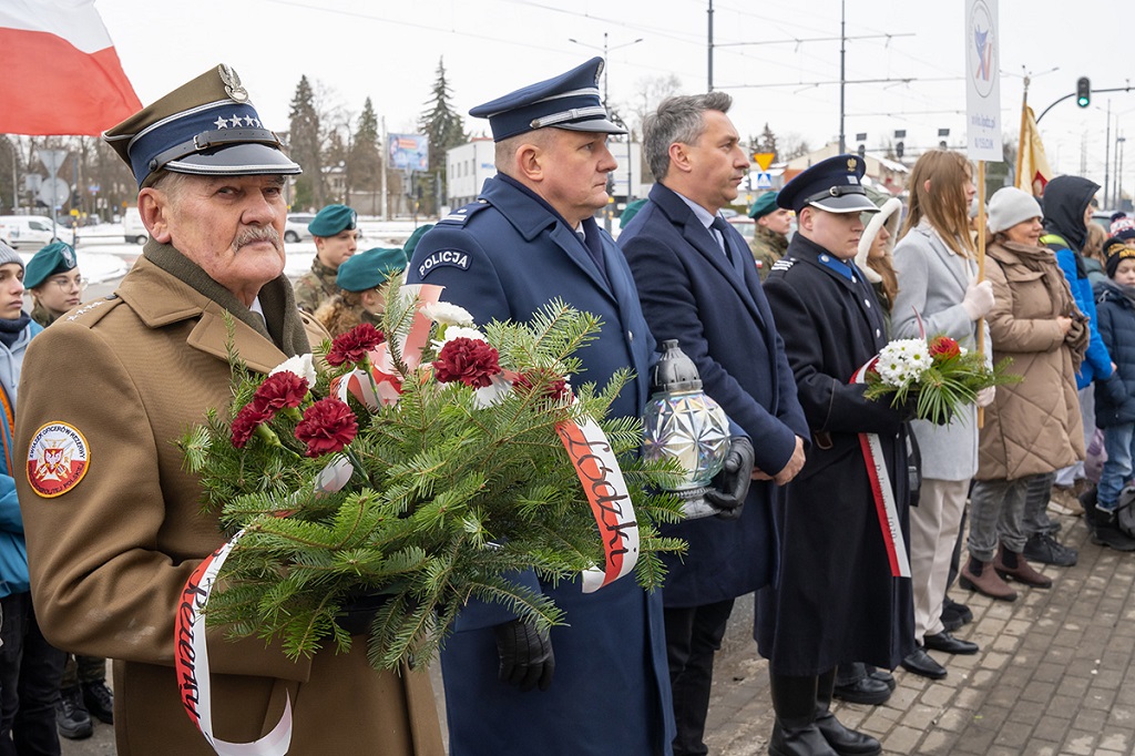 Uroczystości w Łodzi w 161. rocznicę wybuchu Powstania Styczniowego z udziałem wiceprezesa Okręgu Łódzkiego ZOR RP