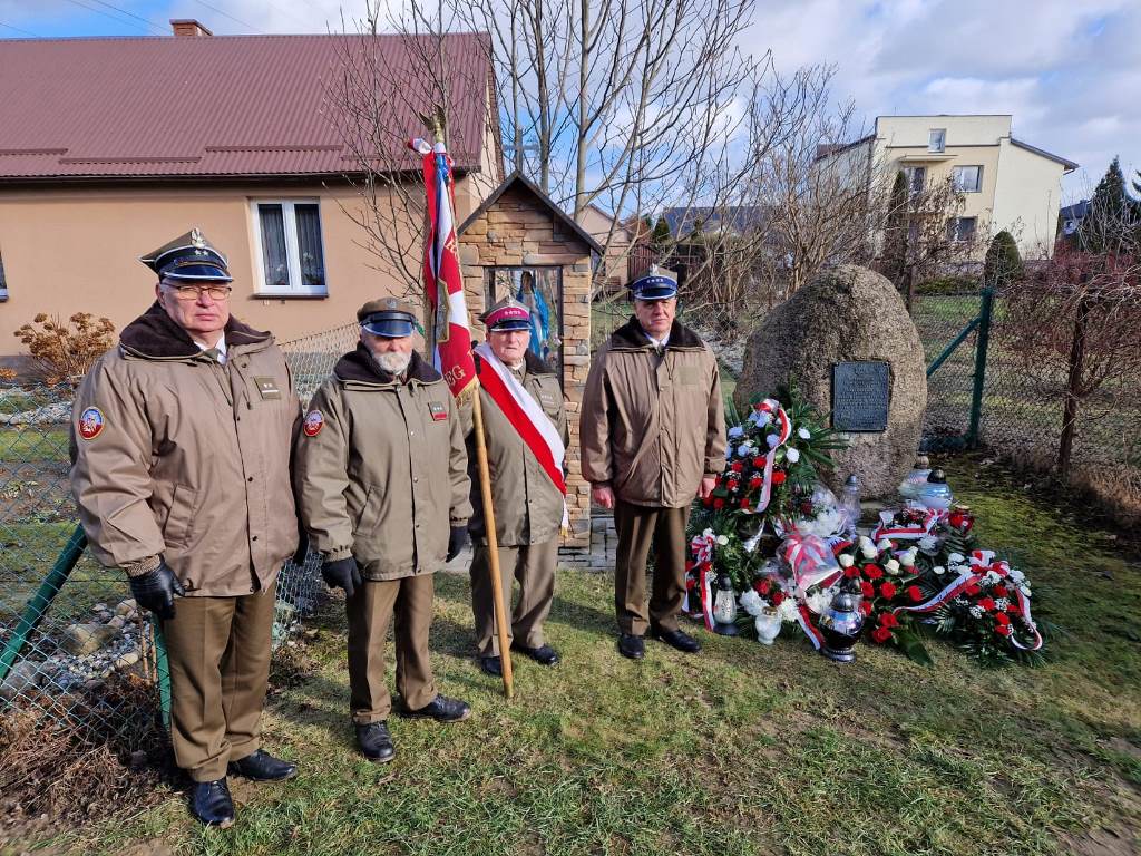 Członkowie Okręgu Lubelskiego ZOR RP uczcili pamięć żołnierzy Armii Krajowej w Marysinie (Woj. Lubelskie)