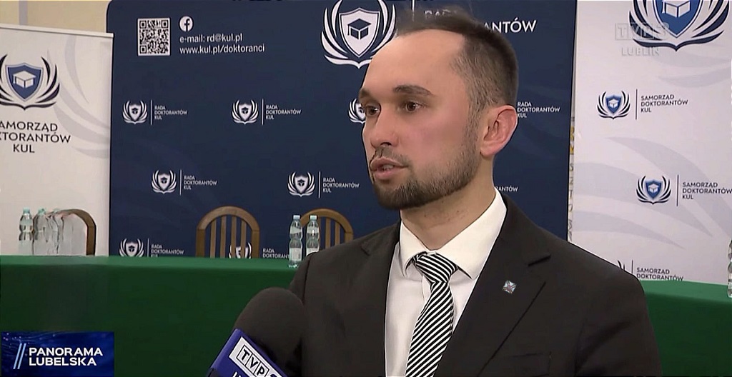 Paweł Marczak – wiceprezes Koła ZOR RP w Puławach współorganizatorem uroczystości podsumowujących „Plebiscyt młodych naukowców” w Katolickim Uniwersytecie Lubelskim