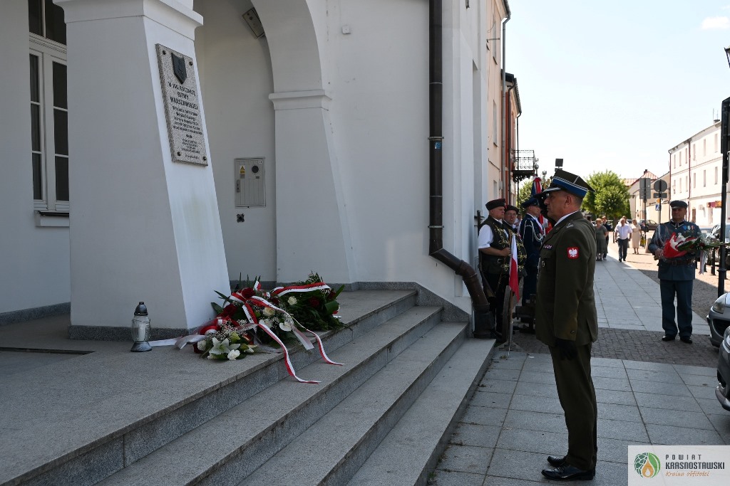 Prezes Okręgu Lubelskiego ZOR RP wziął udział w obchodach  Święta Wojska Polskiego w Krasnymstawie (Woj. Lubelskie)