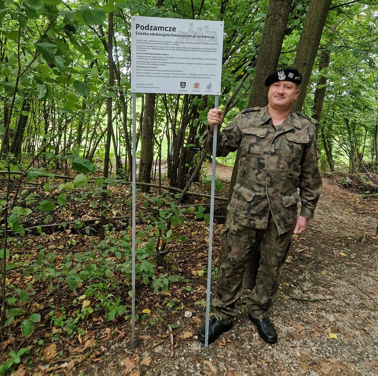 W Podzamczu (Powiat Zawierciański) zakończono prace rewitalizacyjne przy linii umocnień Stellung B1 z 1944 r.