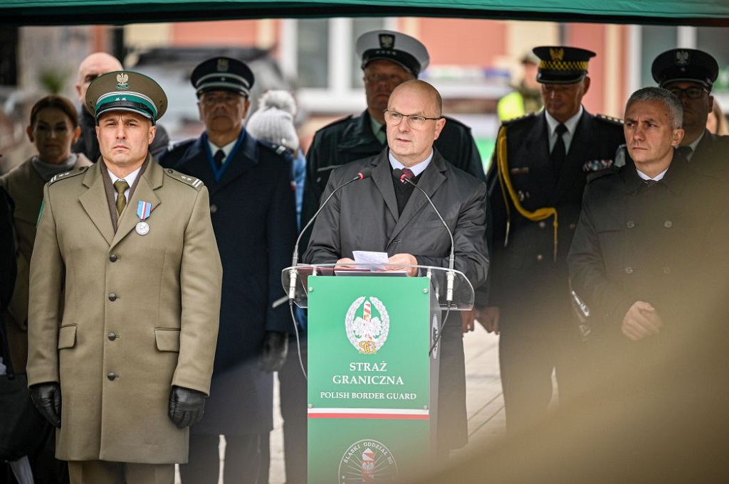 Delegacja ZOR RP na obchodach nadania imienia Placówce Straży Granicznej w Częstochowie