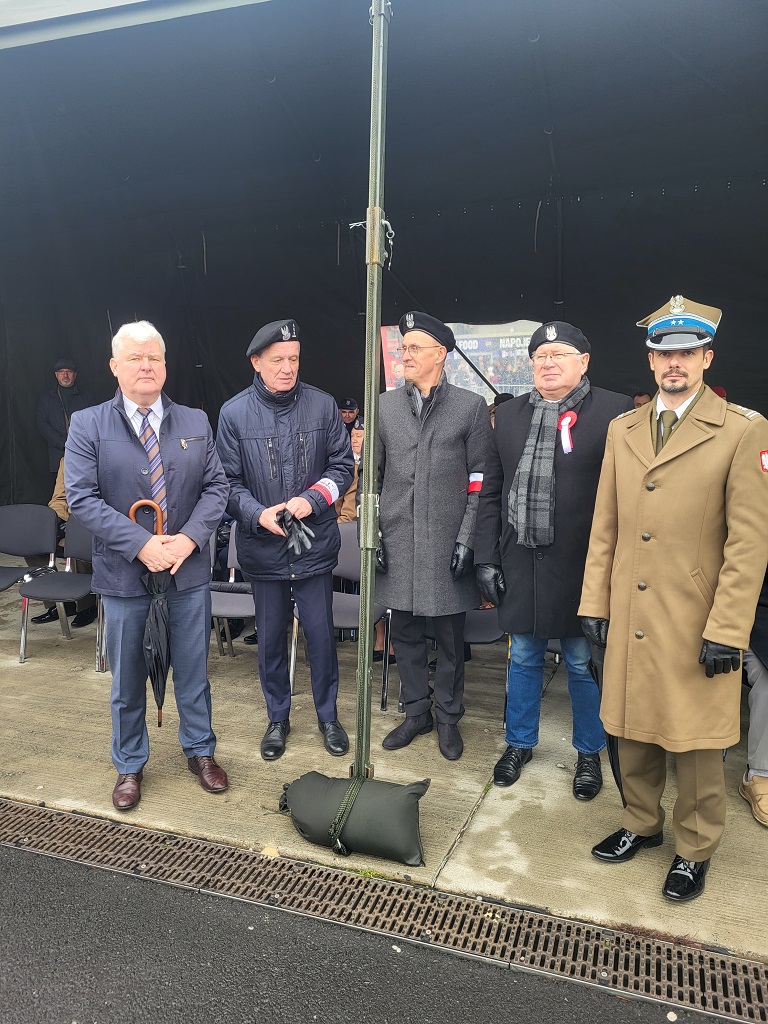 Obchody Narodowego Święta Niepodległości na Stadionie Śląskim w Chorzowie i w Katowicach z udziałem przedstawicieli ZOR RP