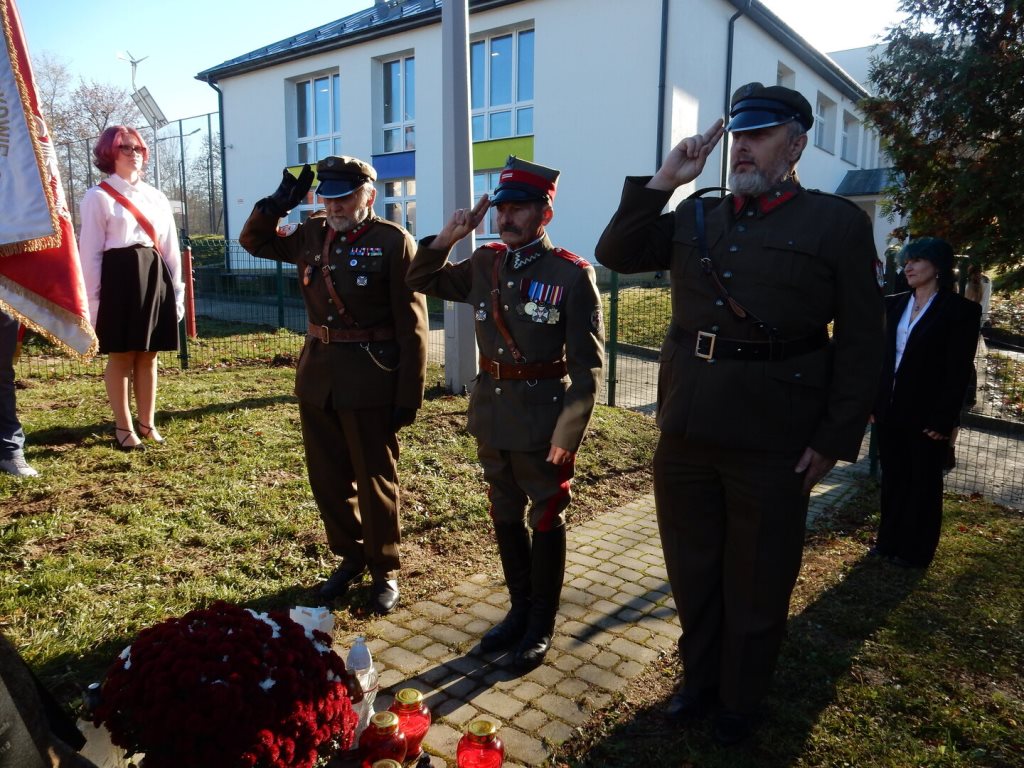 Członkowie Okręgu Lubelskiego ZOR RP wzięli udział w obchodach Święta Odzyskania Niepodległości w Snopkowie (Woj. lubelskie)