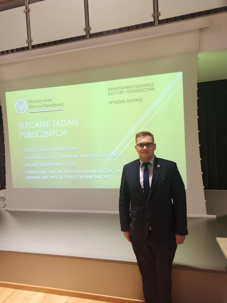 Udział przedstawiciela ZOR RP w szkoleniu dotyczącym współpracy z MON organizacji pozarządowych